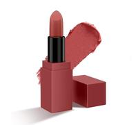 Crème De La Matte Lipstick | Matte & Highly Pigmented | Smudgeproof & Transferproof | 12H Long-Lasting Wear | Lightweight & Non-Drying Formula (02 Bellini Baby, 4.2g)