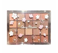 Creme Eye Shadow Evening Cherry Dance Music Eye Shadow Plate 20 Color Large Plate Beads Earth Milk Tea Color Affordable Spring Cherry. Eye Shadow Shield (B, One Size)
