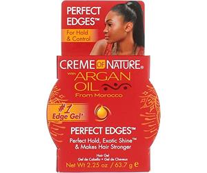 Creme of Nature Argan Oil Perfect Edges Control 2.25 oz. Jar (Pack of 3)