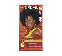 Creme Of Nature Exotic Shine Permanent Hair Colour Intense Black,1.0