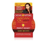 Creme Of Nature Argan Oil Perfect Edges Dark Brown Gel 63.7 g