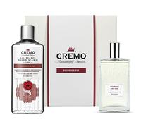 Cremo Bourbon & Oak Gift Set - Fragrance & Body Wash - 100ml, 473ml