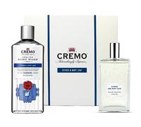 CREMO - Citrus & Mint Gift Set for Men - Eau de toilette 100ml and Body Wash 473ml - Fresh fragrance