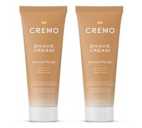 Cremo Coconut Mango Moisturizing Shave Cream, Astonishingly Superior Shaving Cream For Women, Fights Nicks, Cuts And Razor Burn, 6 oz, 2-Pack