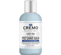 CREMO Cooling Post Shave Balm for Men - Skin-Cooling Aftershave - 118ml | Barber-grade aftershave balm; Helps moisturise & soothe skin while fighting irritation, with refreshing mint formula