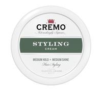 CREMO - Barber Grade Hair Styling Cream For Men - Medium Hold & Medium Shine - 113g