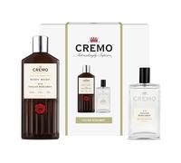 CREMO Men's Italian Bergamot Gift Set - Eau de Toilette & Body Wash -100ml, 473ml
