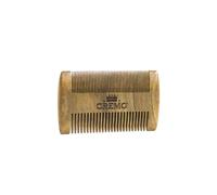 CREMO - Premium Beard Comb For Men - 100% Natural Wood With Woody Fragrance