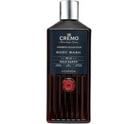 CREMO Palo Santo Body Wash for Men - Woody & Warm - 473ml | Made in France, this rich-lathering shower gel cleanses and moisturizes; A multi-layered fragrance with a refined scent
