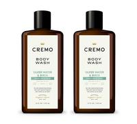Cremo Rich-Lathering Silver Water & Birch Body Wash A Revitalizing Combination of Glacier-Fed Streams and White Birch 16 Fl Oz (2-Pack)
