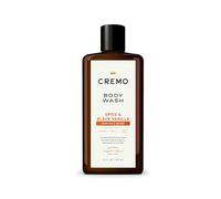 Cremo Spice and Black Vanilla Body Wash, Men's Shower Gel for Body Skin Care, Rich Lathering and Moisturising, 473 ml