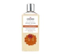Cremo Spice and Black Vanilla Body Wash, Men's Shower Gel for Body Skin Care, Rich Lathering and Moisturising, 473 ml