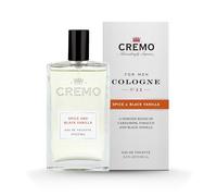 CREMO Spice & Black Vanilla Eau de Toilette for Men - Sweet & Spicy - 100ml