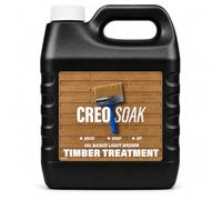 Creocote Substitute Light - 4 Litre | Oil-Based Wood Treatment for Fences, Sheds & Outdoor Timber | Safe, Long-Lasting Protection with Traditional Creosote Finish