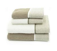 Creole Riga Bath Towels, Cotton, Crete, 4 units
