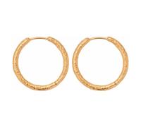 Creoles Flamenco L Gold one size
