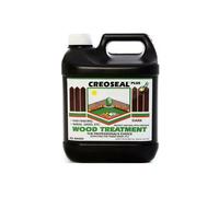 Creoseal Creosote Substitute Oil Based Timber Treatment 4L Dark Brown