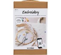 Creativ Embroidery Starter Craft Kit Beige