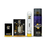Crep Protect Suede Care Pack - Shoe Protector Spray, Suede Scuff Eraser, Sneaker Reviver & Pre-Treated Flat Laces for Suede & Nubuck Trainers