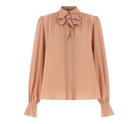 Crêpe de chine Top - female - Valentino Garavani - Blouses - Pink - 2XS - Blouses & Shirts 2XS