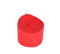 Crepe Paper Pastel DIY Scrapbooking Craft, 3.5cm*10m Crinkled Paper Streamer Roll Wrapping Decoration(red)