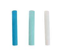 Crepe Paper Roll, 3 Rolls Florist Crepe Paper for Crafts Flowers Wrapping, 25x250cm, Blue Tone