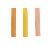 Crepe Paper Roll, 3 Rolls Florist Crepe Paper for Crafts Flowers Wrapping, 25x250cm, Orange Tone