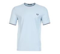 Crepe Pique T Shirt Light Smoke, Medium