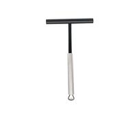 Crepes distributor, stainless steel crepe spatula, dough distributor, pancake dough spreader, stainless steel crepe dough spreader, T shape crepe for bakery, kitchen, pancakes, egg cakes (1 piece)
