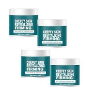 Crepey Skin Revitalizing Firming Cream, Crepey Skin Repair Treatment, Skin Tightening Cream Body for Loose Skin, Anti Aging Moisturizer, Strawberry Skin Care Cream, Fast-Absorbing Firming Body (4pcs)