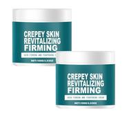 Crepey Skin Revitalizing Firming Cream, Crepey Skin Repair Treatment, Skin Tightening Cream Body for Loose Skin, Anti Aging Moisturizer, Strawberry Skin Care Cream, Fast-Absorbing Firming Body (2pcs)