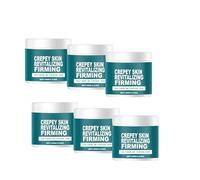 Crepey Skin Revitalizing Firming Cream, Crepey Skin Repair Treatment, Skin Tightening Cream Body for Loose Skin, Anti Aging Moisturizer, Strawberry Skin Care Cream, Fast-Absorbing Firming Body (6pcs)