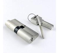 Crepundia Barrel Lock,Thumb Turn Cylinder Lock Double Open Lock Door Window Security 55 60 70 80 90 100 110 120mm Cylinder Living Room Lock Handle Customized Brass Key(SLY 70(35 35))