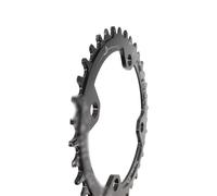 Crepundia Bike Chainring for Mountain/Road Bike, Chainring 104BCD Round 32 34 36 38 40 42T 44 46 Tooth Narrow Wide Ultralight MTB Mountain Bike 104 BCD Chain Ring(34T,Color)
