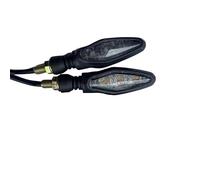 Crepundia Motorcycle Indicators,Turn Signal Light Waterproof Suitable Fit use for Motorcycle Accessories Front, Rear, Left and Right Turn Signals Turn Signals(Blue)