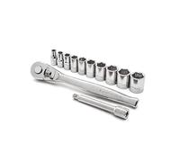 Crescent 12 Piece 1/4" Drive 6 Pt. Metric Mechanics Tool Set - CSWS14MM12