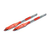 Crescent 2 Piece Screw Point Paddle Drill Bit | 6" x 1/2" | CDSP-629-2
