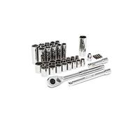 Crescent 35 Pc 3/8" Drive 6 and 12 Point Standard & Deep SAE/Metric Mechanics Tool Set - CTK35