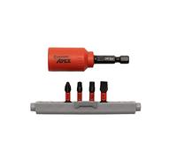 Crescent Apex 1/4-in x 1-in Phillips Impact Driver Bit Set #CAUGBQ2DR-4