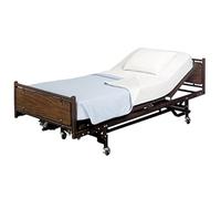 Crescent Bedding Fitted Hospital Bed Sheet, Twin XL 36"X80"X10", Soft and Comfy 100% Cotton (White)