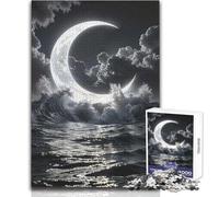 Crescent Chaos Puzzle for Teenagers 1000 Pieces Learning through Play Experience Heartfelt Special Occasion Gift Size 50x75cm