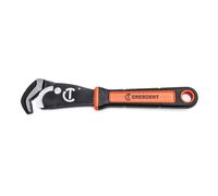 Crescent CPW12 Self-Adjusting Pipe Wrench with Dual Material Grip for Added Comfort and Durability, Red/Black