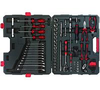 Crescent CTK110NEU2 Metric Mechanics Tool Set, 110 Pieces, Chrome Sockets, Combination Spanners, Screwdrivers, Hex Keys & Pliers