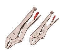 Crescent® Curved Jaw Locking Pliers With Wire Cutter Set 2 Piece CLP2SETN-08