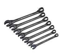 Crescent CX6RWM7 7 Piece x6 Combination Wrench Set with Ratcheting Open-End and Static Box-End, Metric, 8-17mm