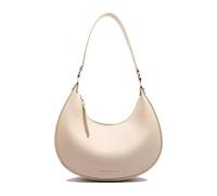 Crescent Handbags For Women - Half Moon Hobo Purses and Handbags Retro Clutch Underarm Purse, Beige