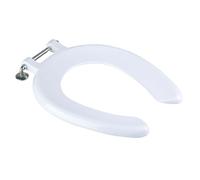 Crescent Junior Toilet Seat Stainless Hinge - White