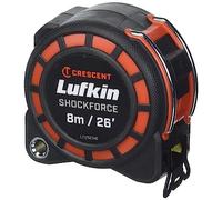 Crescent Lufkin 1-3/16" x 8m/26' Shockforce G1 Dual Sided Tape Measure - L1125CME