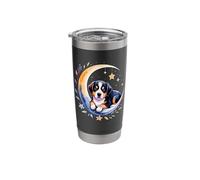 Crescent Moon Entlebucher Mountain Dog Stainless Steel Insulated Tumbler