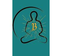 Crescent Moon Internal Meditations B Monogram Initial Journal